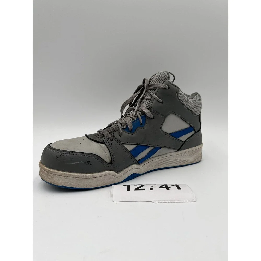 Reebok High Top Sneakers Mens 10 Grey Fair ASTM F2413-18 Work Shoes